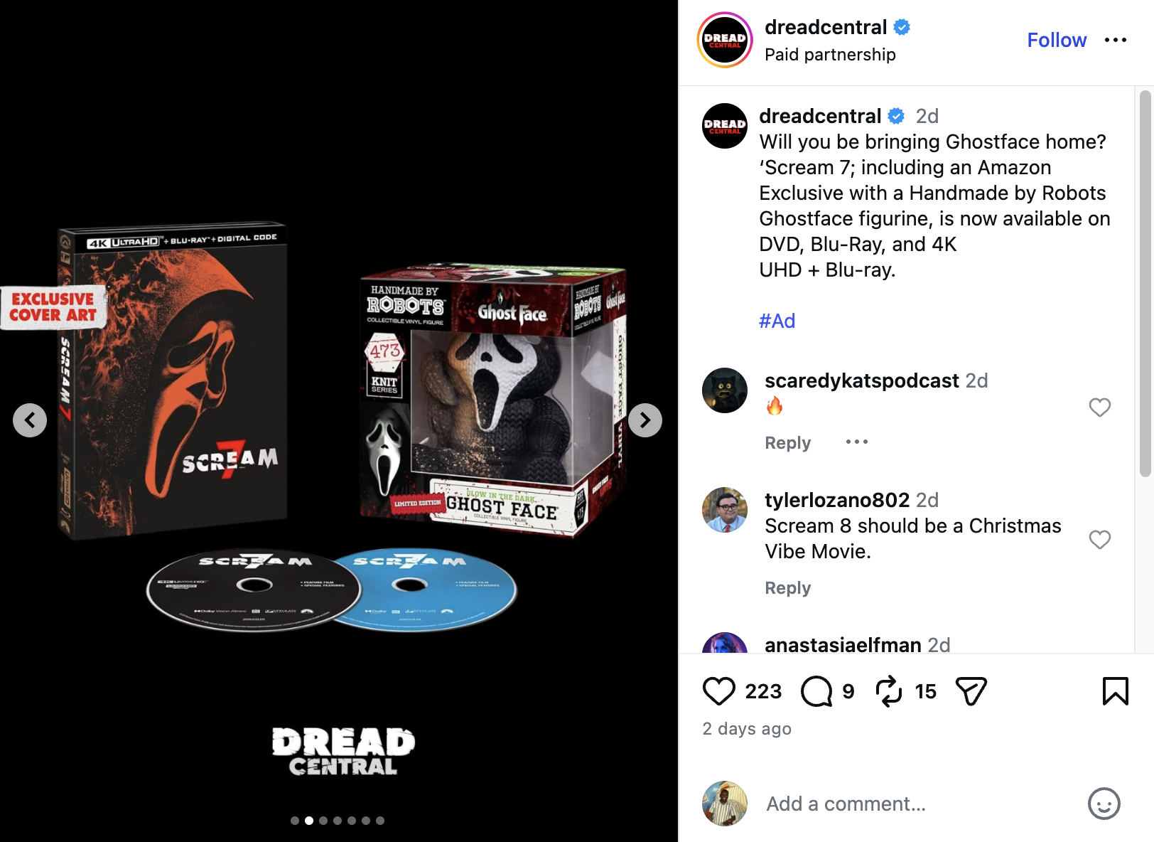 Dread Central - Instagram Post 12